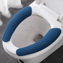 Winter Comfort Bidet Set: Soft Antibacterial Toilet Cover