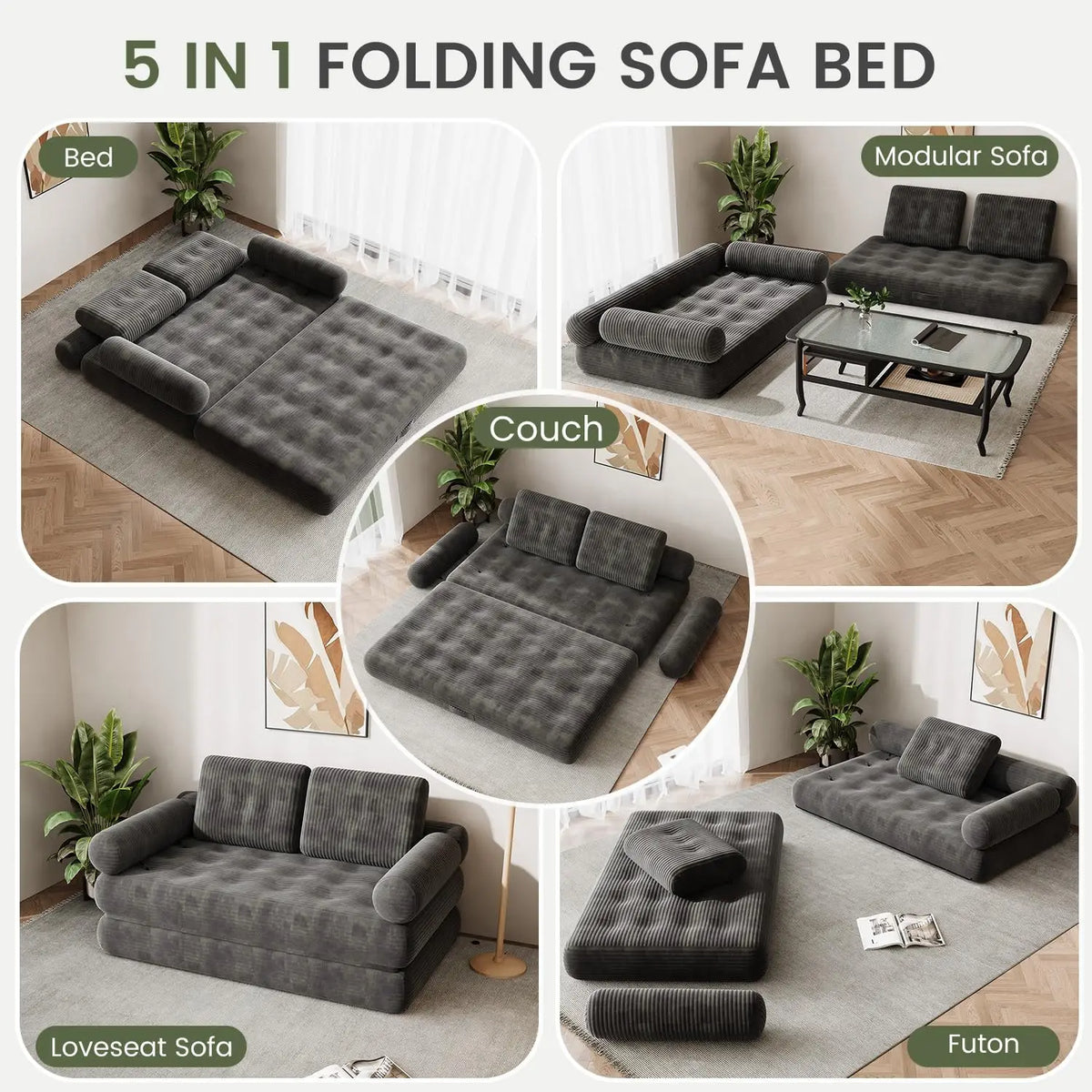 Foldable Living Room Sofa