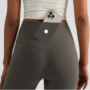 Yoga Leggings High Waist Back Pocket Premium Fit