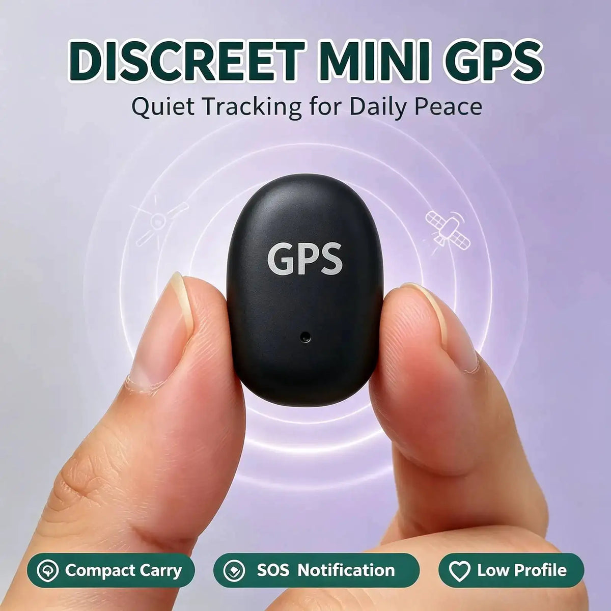 Tiny hidden GPS tracker for multi‑scene location protection. — product view 1