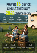 2400W Portable Solar Generator