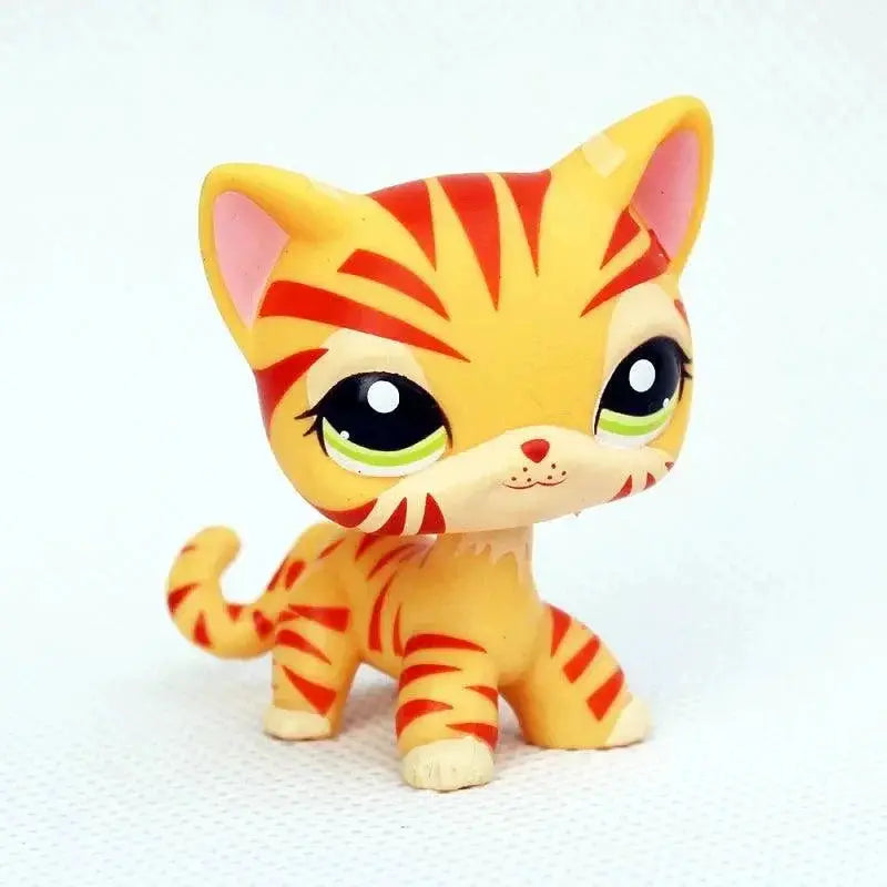 LPS Cat Mini Bobble Head Kitten Toy Collectible Figurine