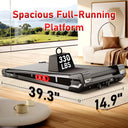 AKLUER Under Desk Treadmill Walking Pad 3 In 1 Vibration Remote