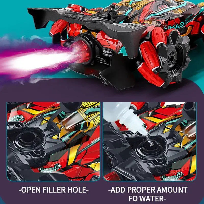 WLtoys F1 Drift RC Car with LED Lights and Music Fun