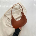 Underarm Tote Bags for Women Luxury Half Moon Hobo Bag