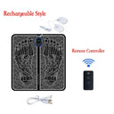 Electric EMS Foot Massager Pad Portable EMS Muscle Stimulation Massage Mat Relief Pain Relax Feet Slimming Shaping