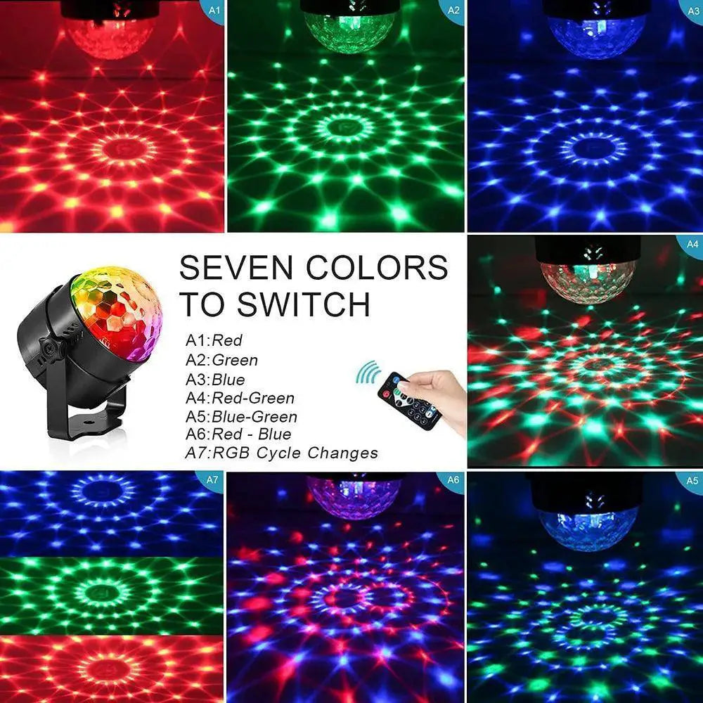 Sound Activated LED Party Light For Vibrant Events