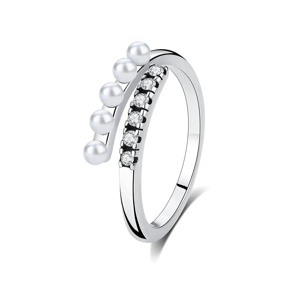 Sterling Silver Ring Sun Moon