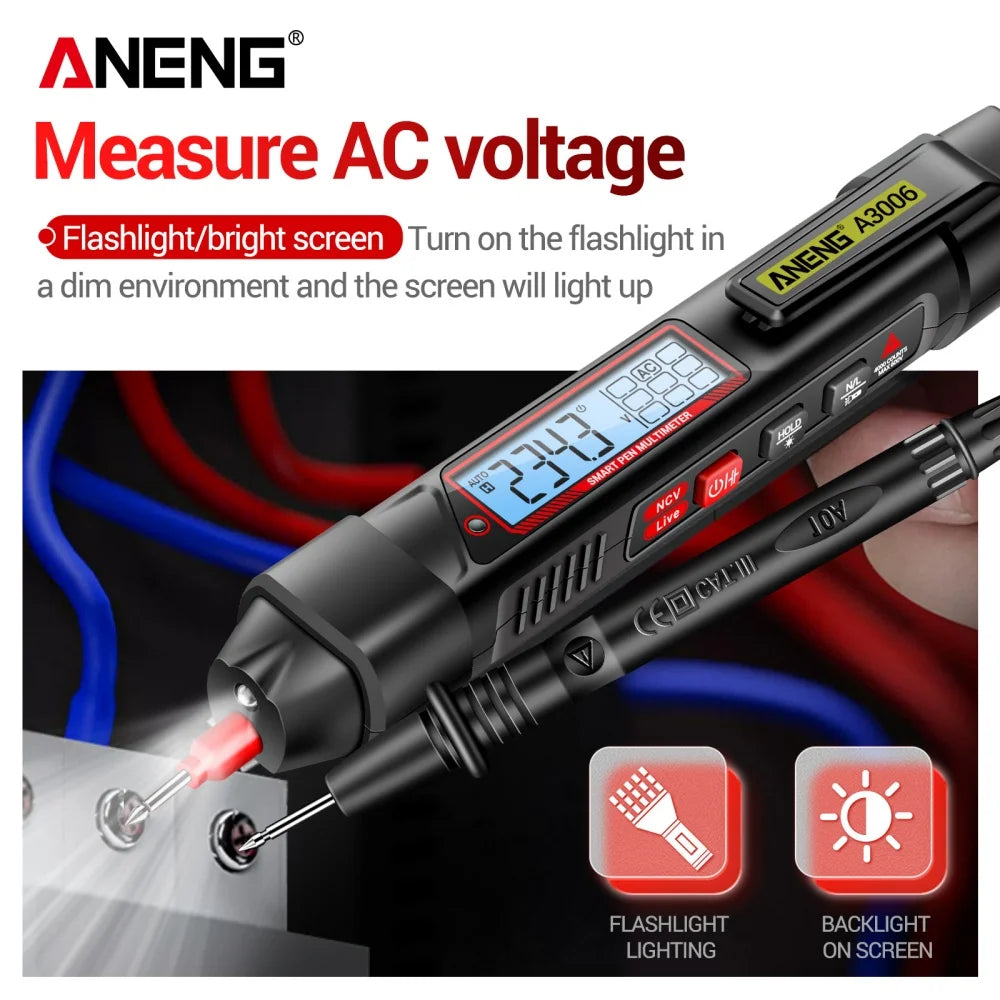Aneng Pen Type Digital Multimeter