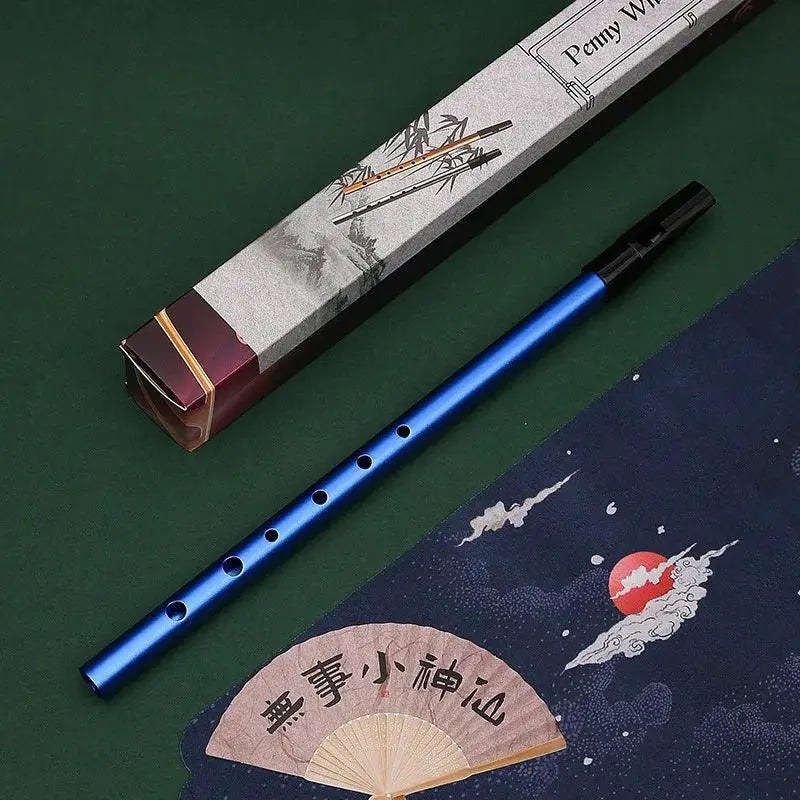 Irish Tin Penny Whistle Flute C Key D Key 34cm 30cm