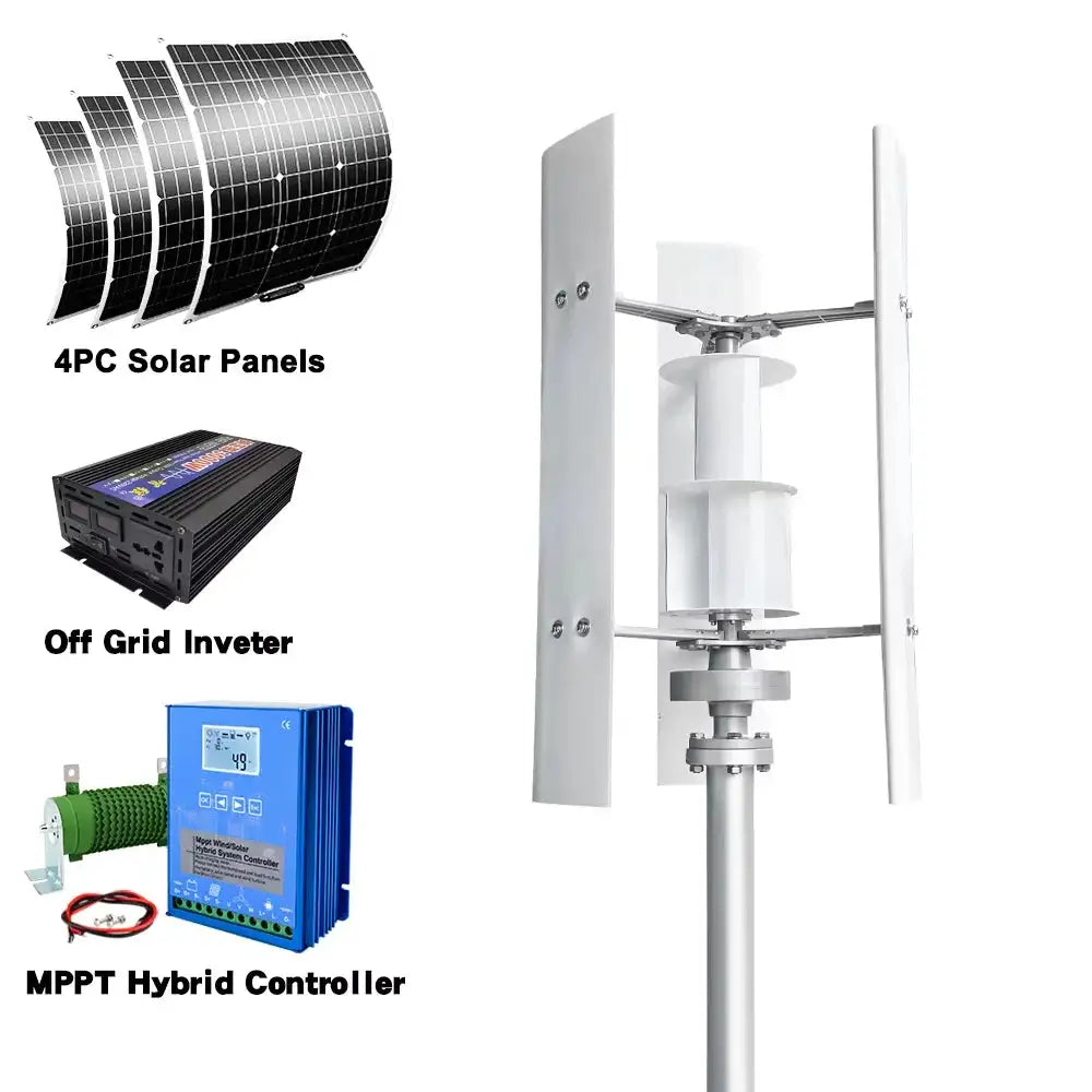 Vertical Axis Wind Turbine Kit — product view 8