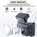 4K Dash Cam for Commuters Sharp Definition Clarity