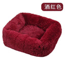 Luxurious Plush Dog Bed for Deep Sleep and Comfort 45x30