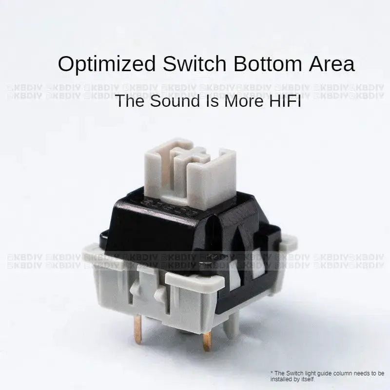 LEOBOG GrayWood Linear POM HiFi Switches for Ultimate Gaming