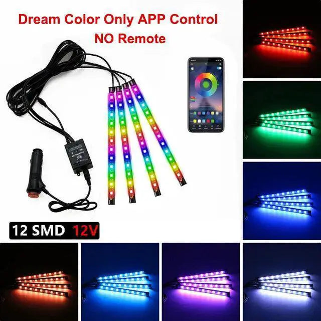 Music Sync Car Interior LED Lighting Kit — product view 14