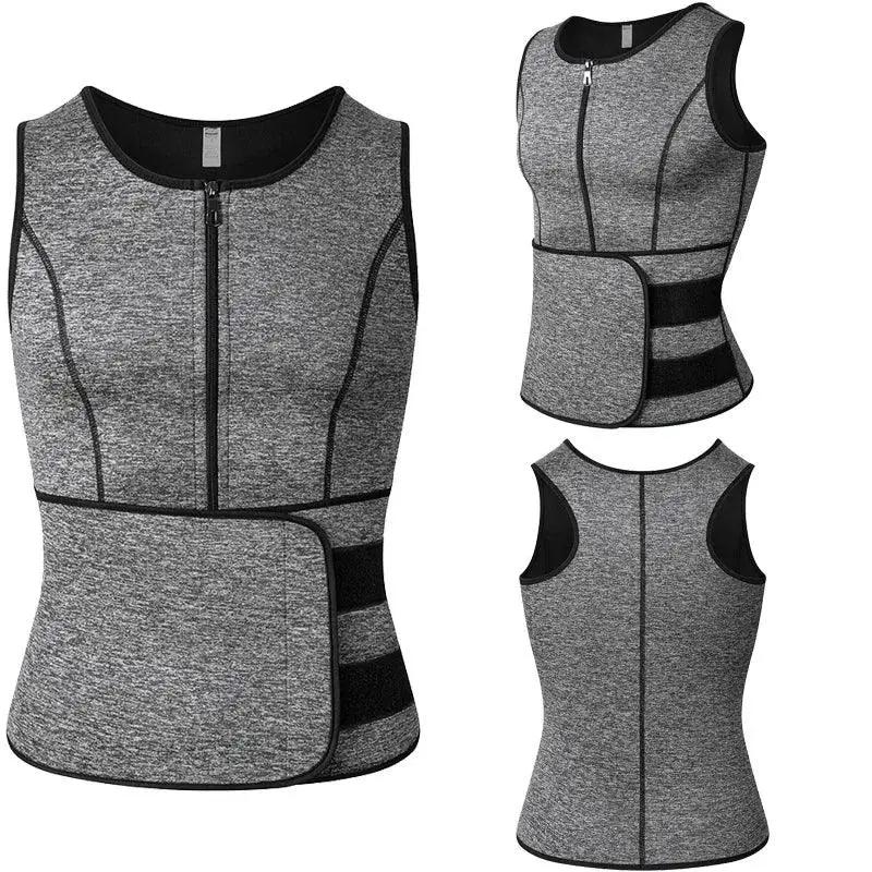 Men Waist Trainer Adjustable Posture Corrector Body Shaper