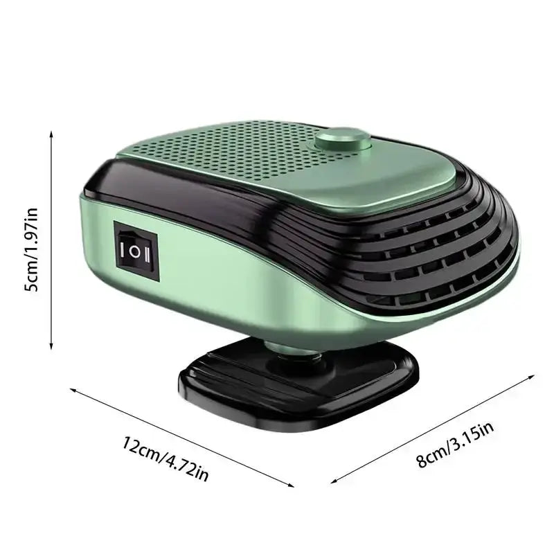 12V 24V Car Heater Fast Heating Electric Fan For Truck RV