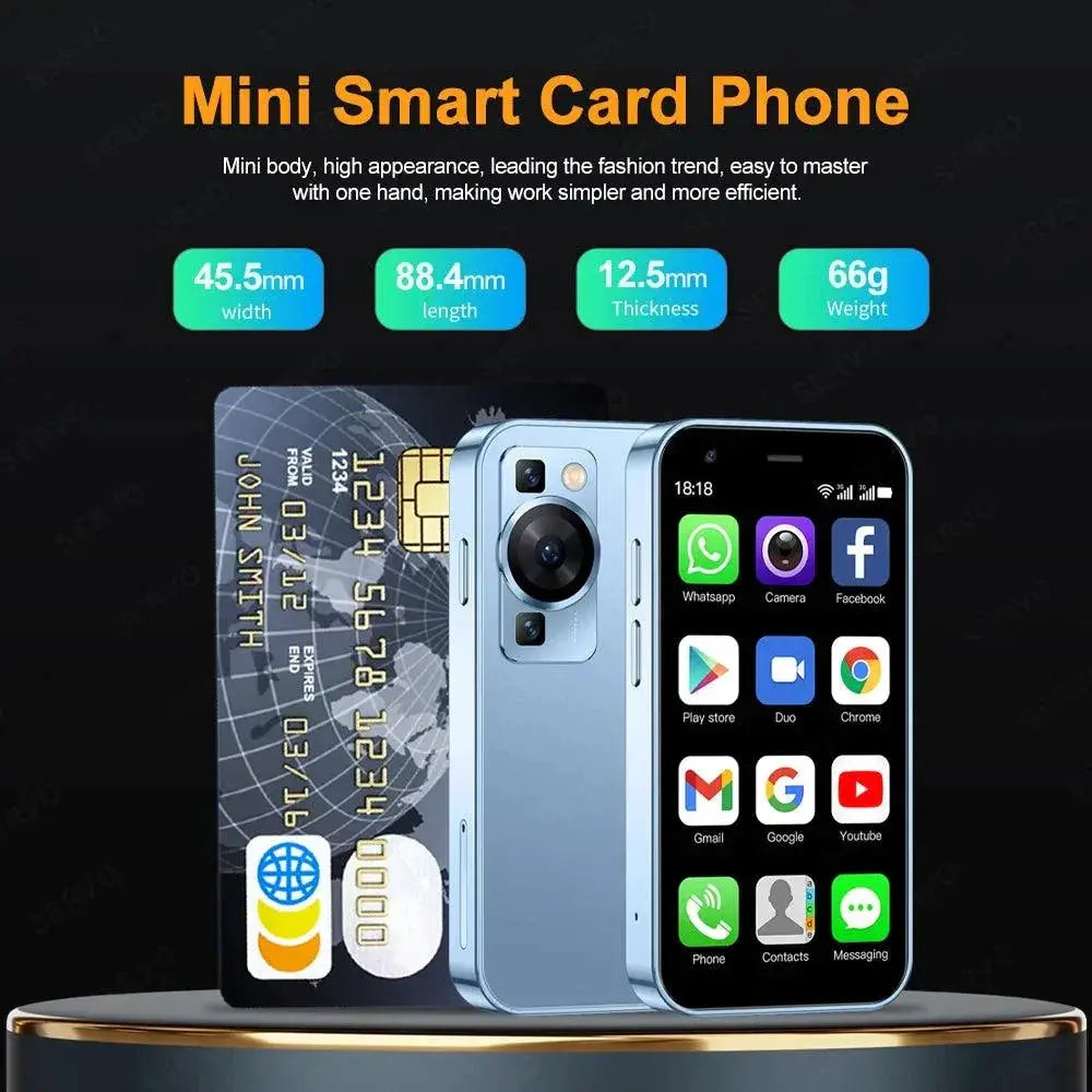 SERVO Mini Dual SIM Android Smartphone With 3.0 Display