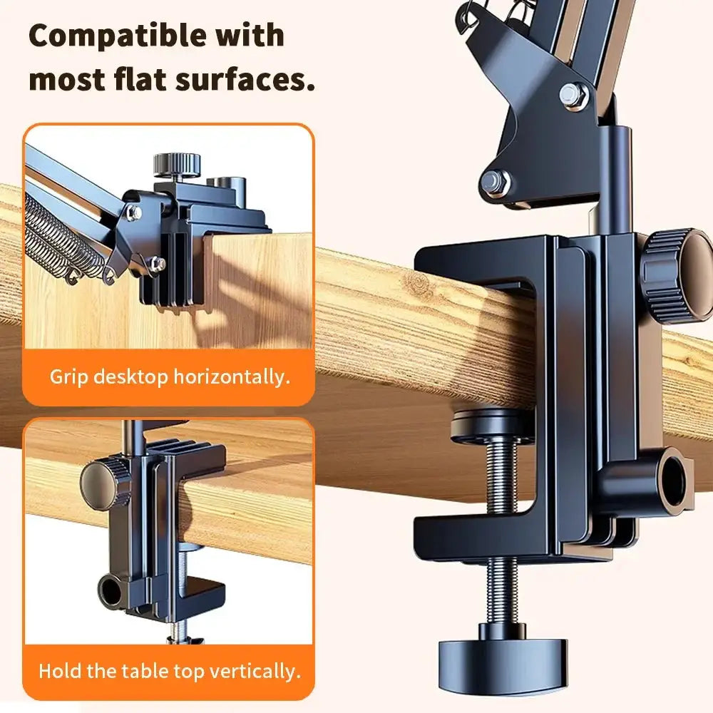 Bed Tablet Holder With 90cm Metal Arm And 360 Rotation