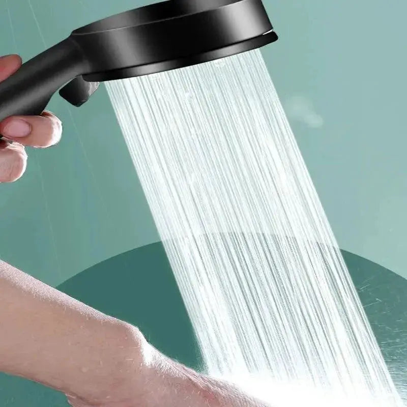 TurboBoost Shower Head With 5 Spray Modes For Luxury Bathing