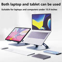 Ergonomic MacBook Stand With Dual Fans