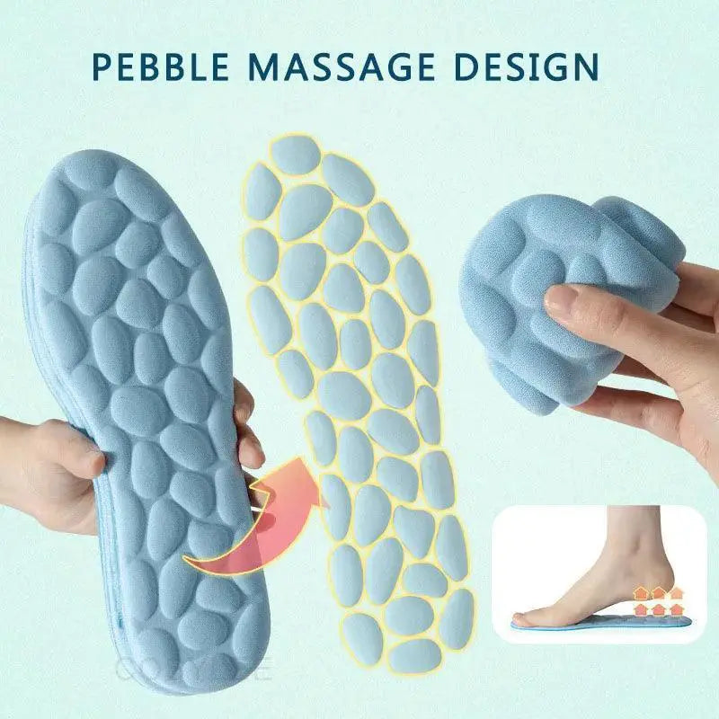 Comfortable Memory Foam Insoles For Shock Absorption