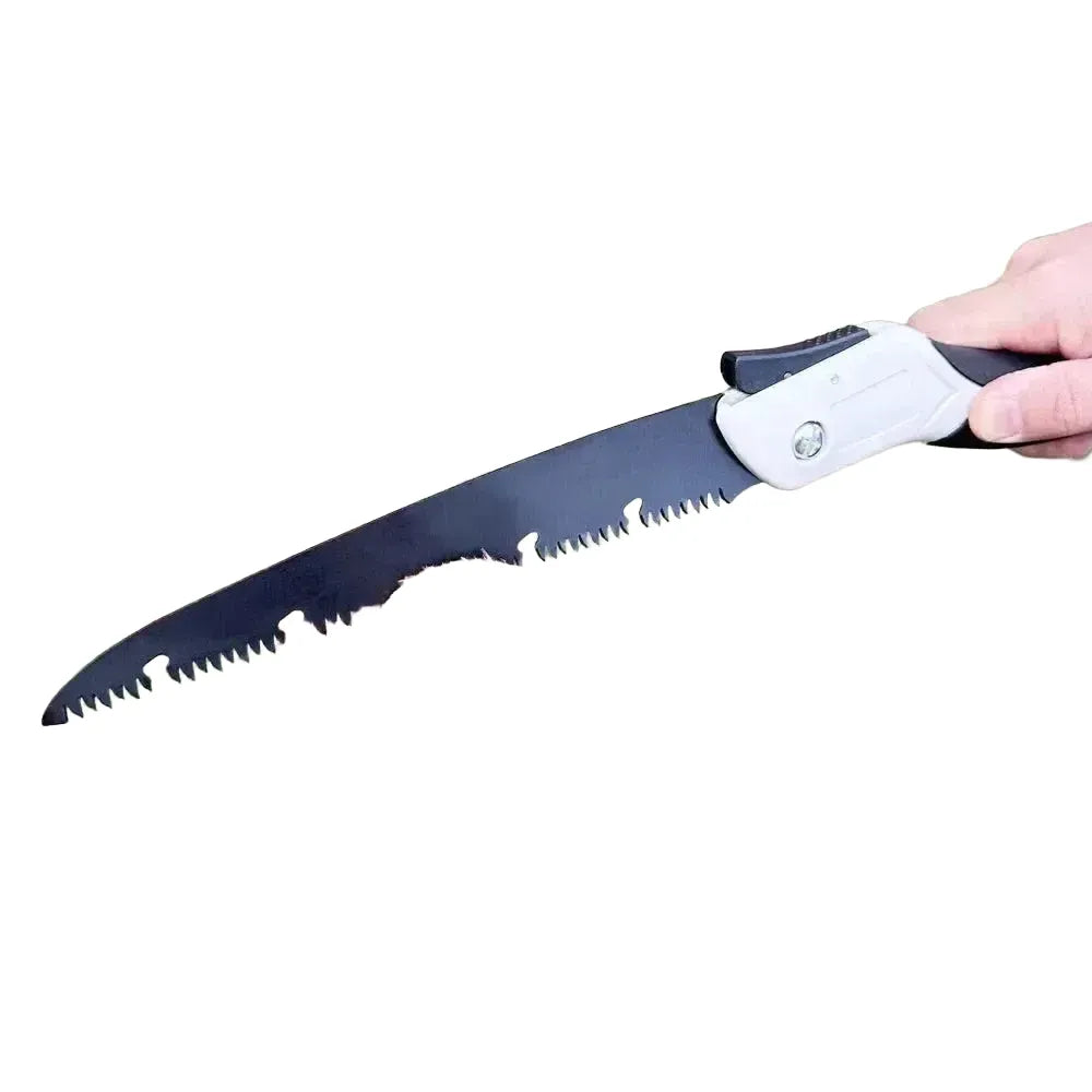 Folding Saw for Campers with Cuts — product view 1