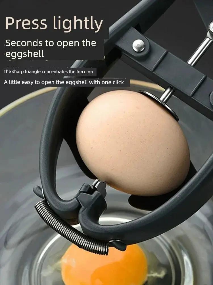 Multi Functional Two In One Egg Opener Kitchen Tool Gadget
