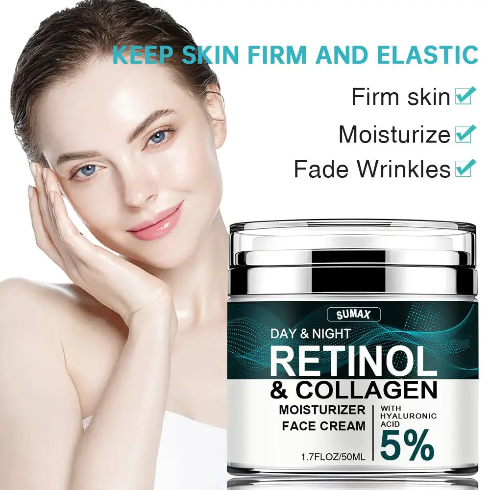 New Retinol Lifting Firming Cream Collagen Wrinkle Removing Face Cream Young Moisturizing Whitening Skin Brightening Product
