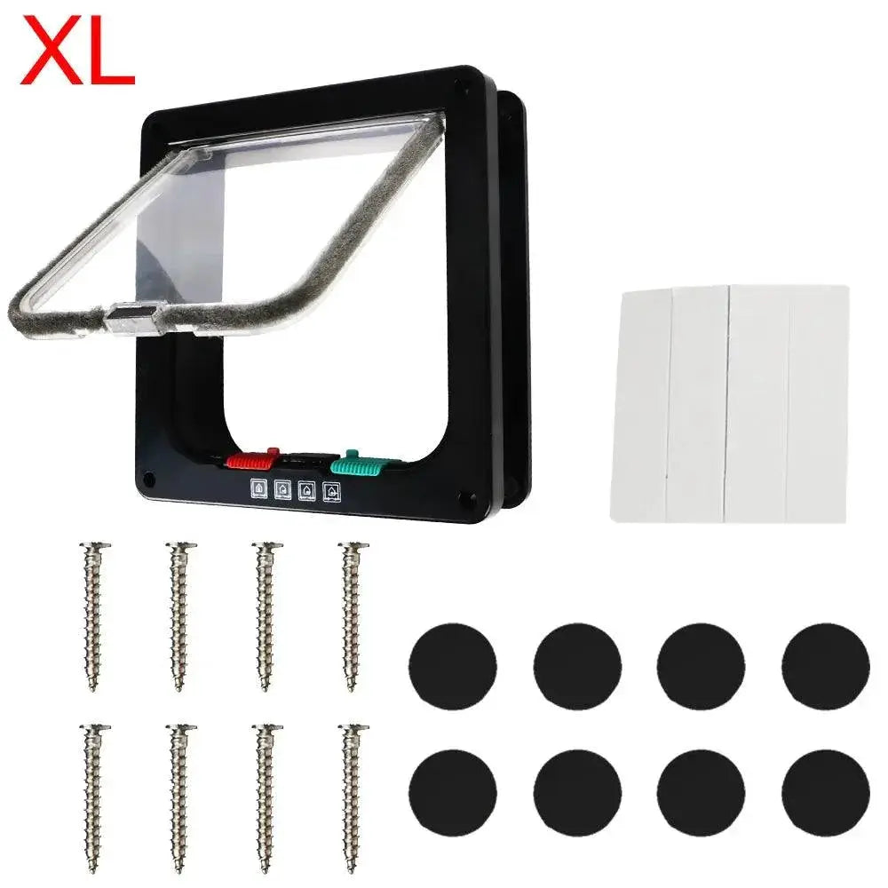 Cat Flap Door for Small Pets Security — product view 11