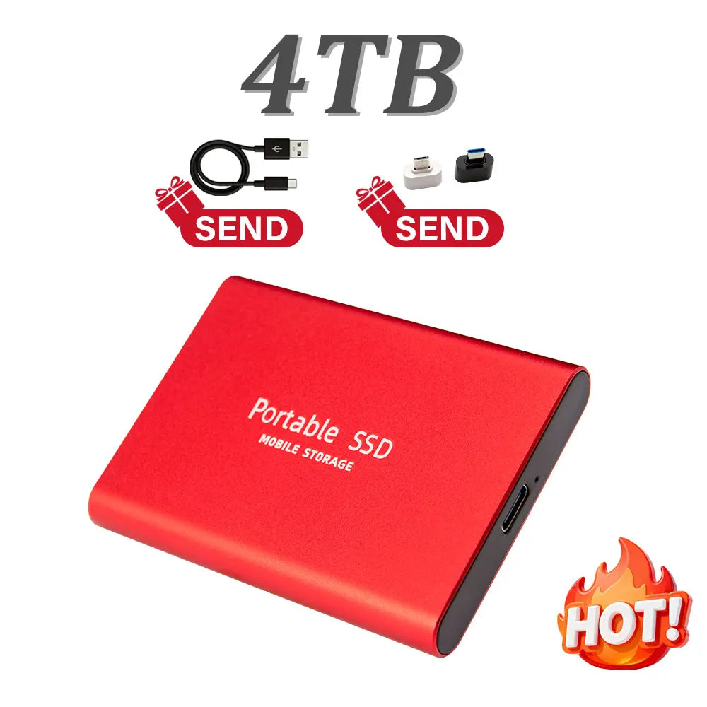 Portable USB-C External SSD Drive
