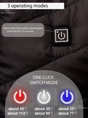 21 Areas Heated Jacket USB Electric Coat Men Women