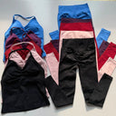 Yoga Set Women Halter Back Fitness - High Waist