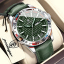 Men's Business Leather Quartz Watch