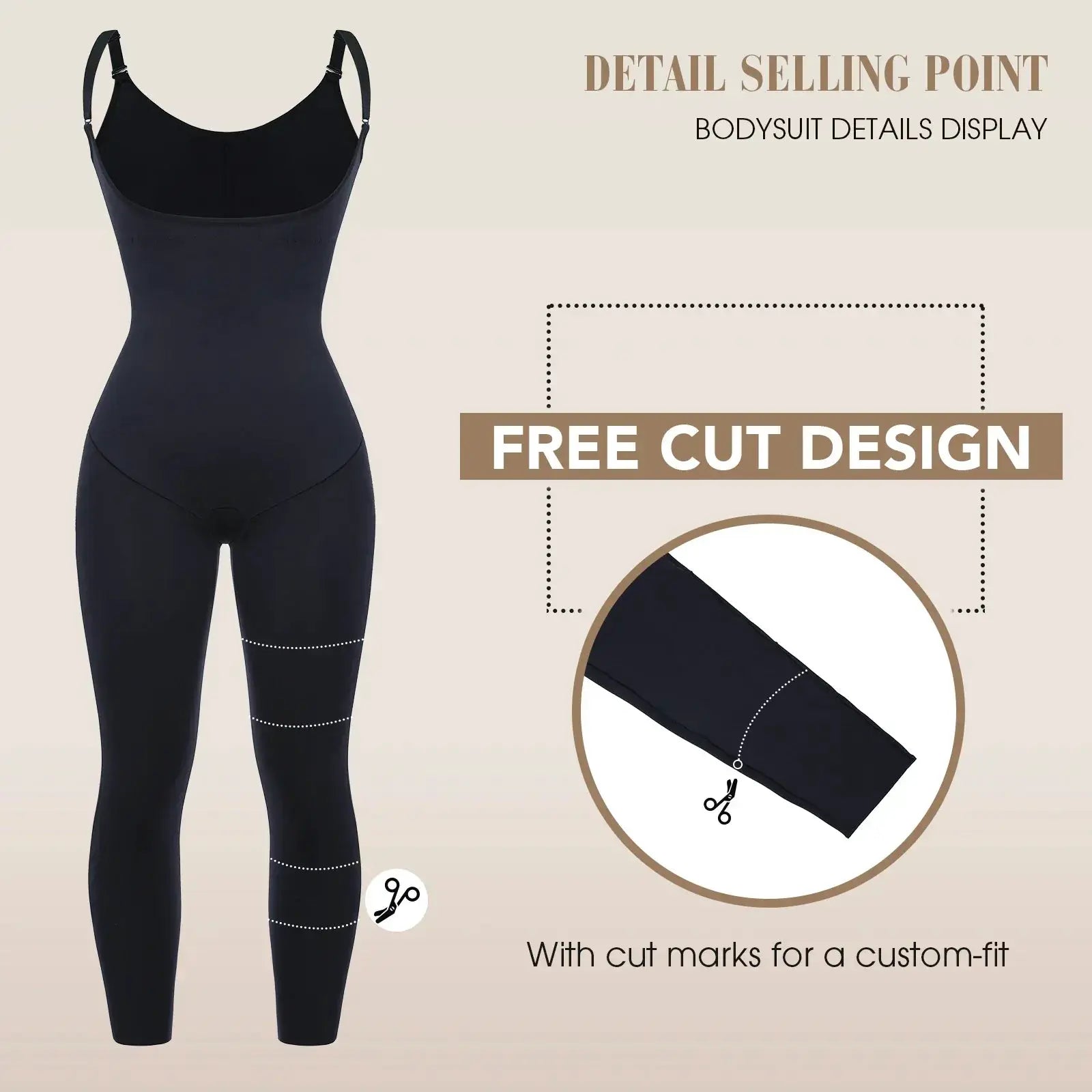 Ultra High Waist Shapewear Bodysuit for Women Tummy Control
