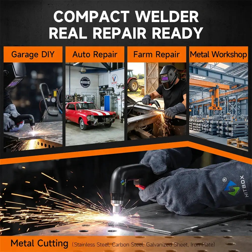 HITBOX Dual-Voltage Pilot-Arc Plasma Cutter — product view 8