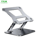 Phone Tablet Stand Adjustable Aluminum Alloy Laptop Tablet Up to 17 Inch Portable Folding Cooling Support