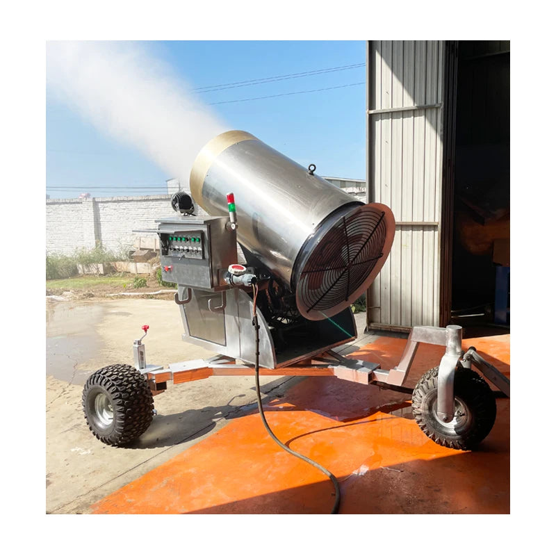 Outdoor Snow Production Machine