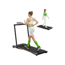 AKLUER 480LB Incline Walking Pad Handle Under Desk Treadmill