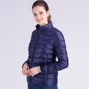 New Autumn Winter Women Ultra Light Down Jackets Slim Coats