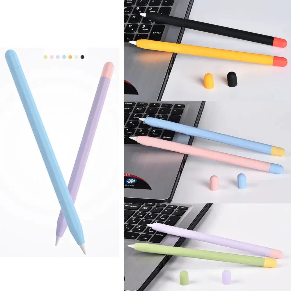Apple Pencil Case Silicone Cover For 1st And 2nd Gen Stylus