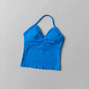 Yoga Set Breathable Sexy Halter Sports Bra