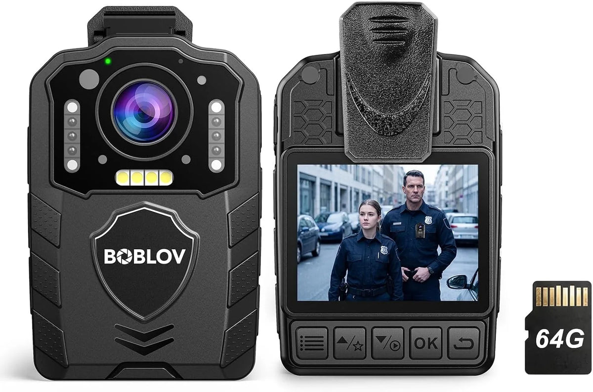 BOBLOV Body Camera Battery Night Vision Body Cam Battery Built — product view 12