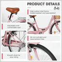 Comfortable Inch Beach Cruiser Bike