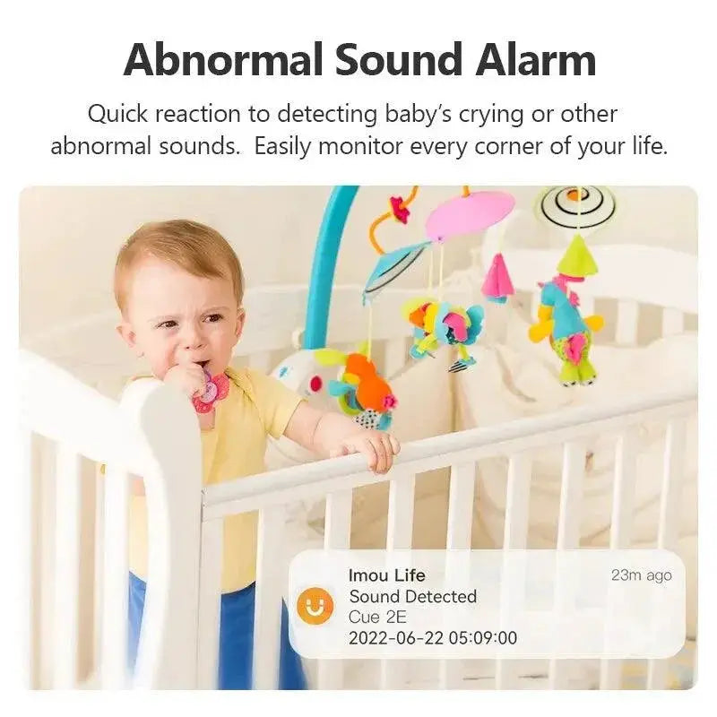 Imou Indoor Cue 2E 2MP WiFi Camera Smart Baby Monitor
