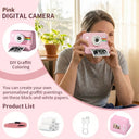 Portable instant digital camera prints