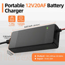 Intelligent LiFePO4 Battery Charger 12V 24V
