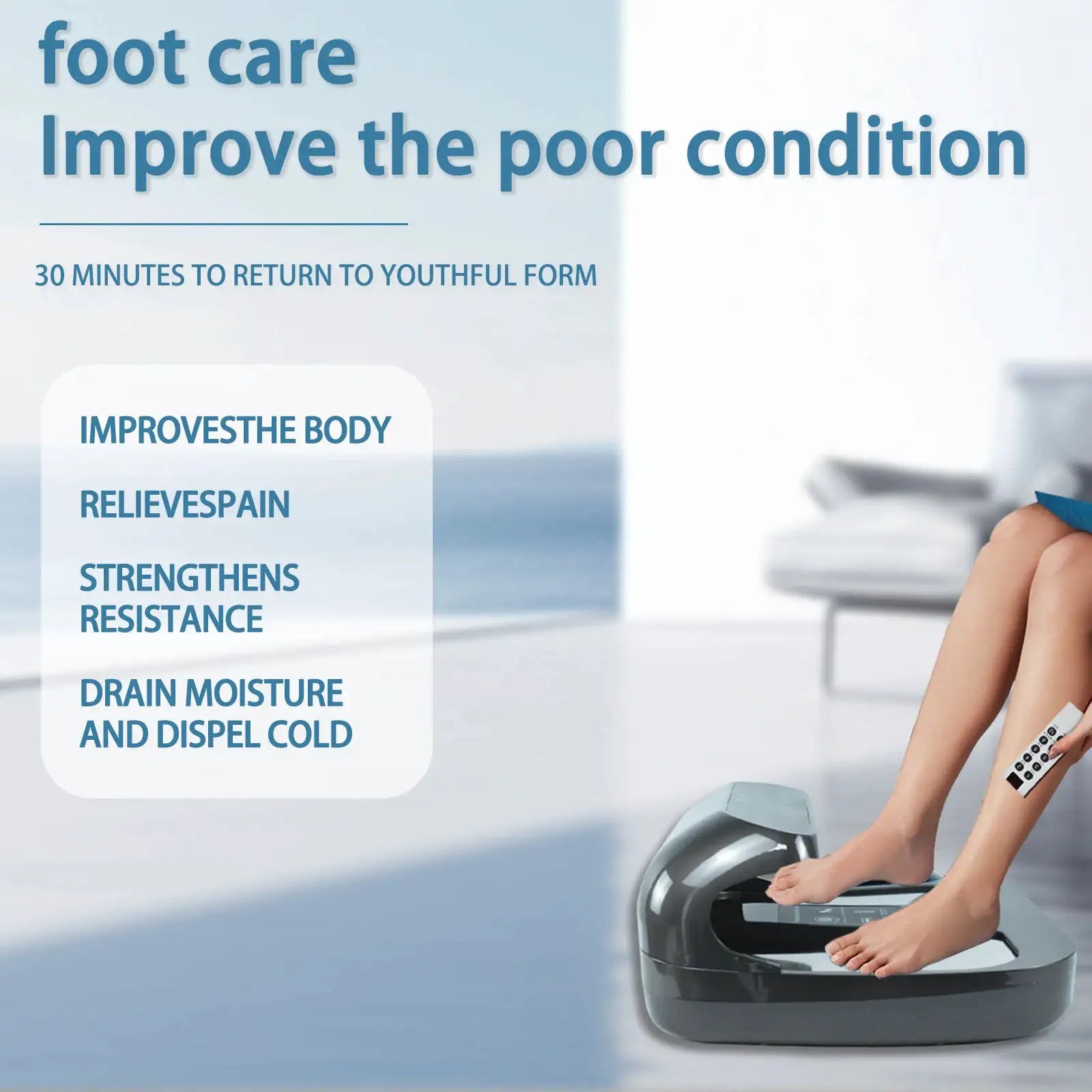 Tera Bio P90 Terahertz Foot And Leg Massager pro Plus+ with Quantum Bioenergy Technology for Relaxation - Newest Device Machine