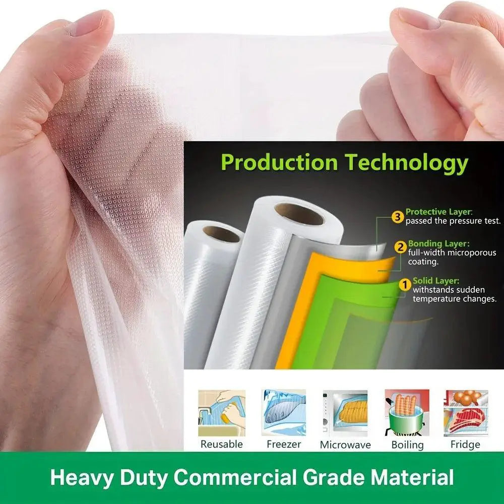 Kitchen Vacuum Sealer Bags Sous Vide Storage Rolls 1500cm