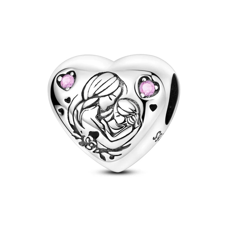 Charm Sterling Silver Mother's Day